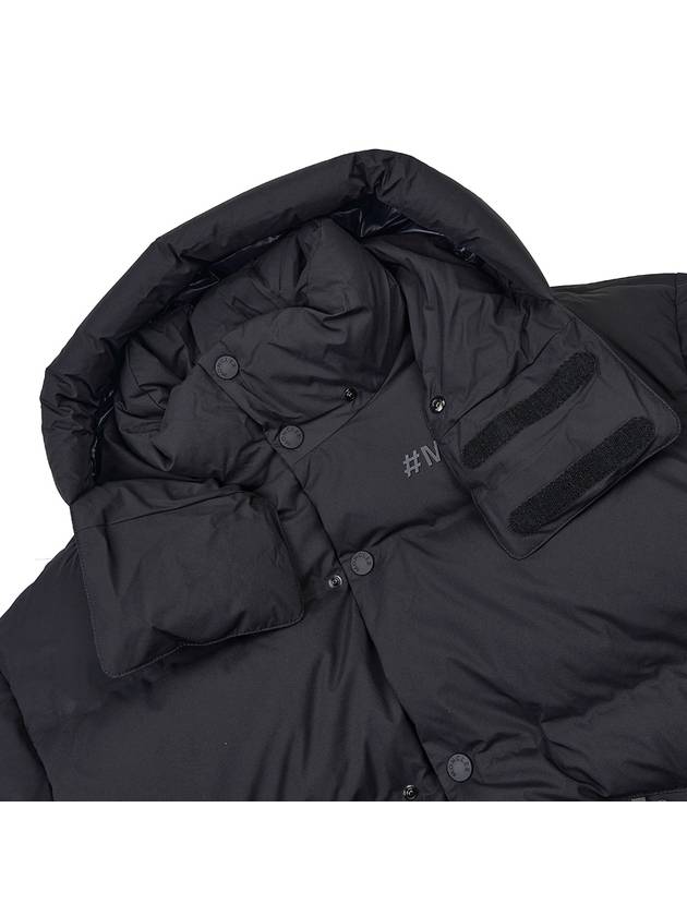 Coraia Logo Short Down Padded Jacket Black - MONCLER - BALAAN 11