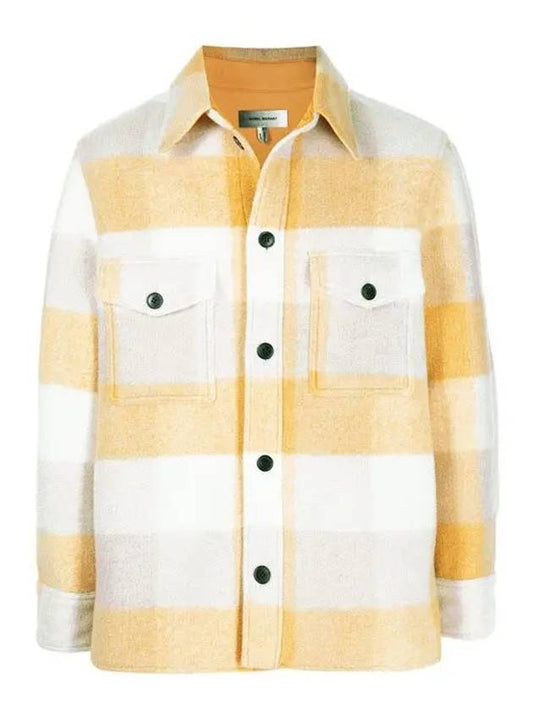 Veste Kervon Check Jacket Yellow - ISABEL MARANT - BALAAN 2