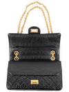 2.55 Flap Chain Medium Shoulder Bag Black - CHANEL - BALAAN 5