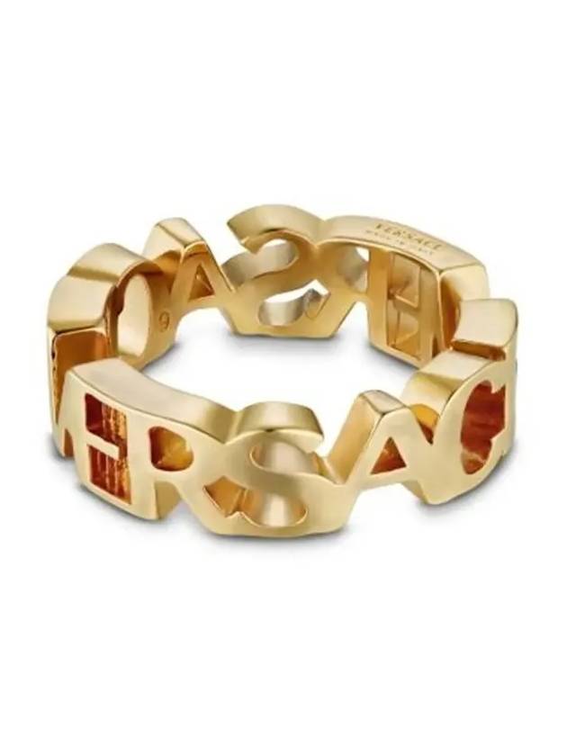 Logo Ring Gold - VERSACE - BALAAN 4