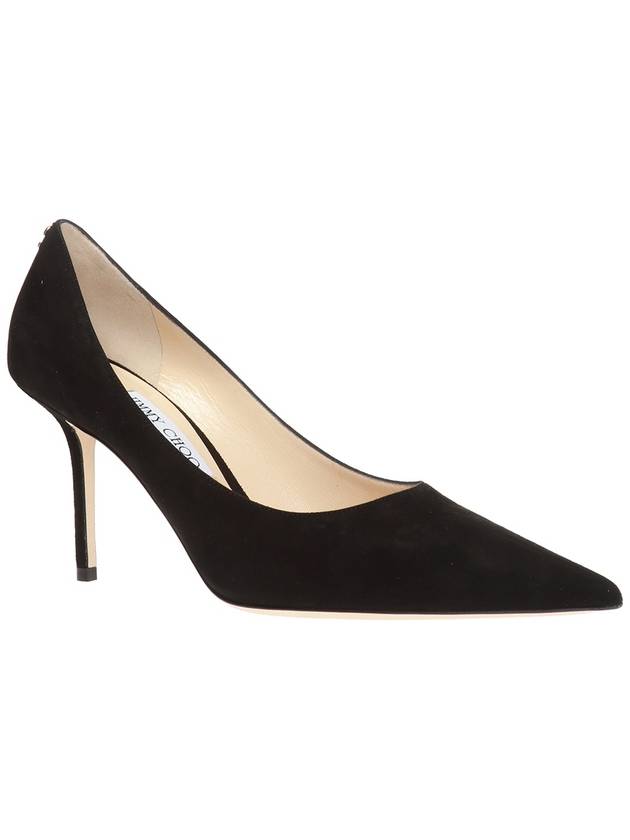 Jimmy Choo ‘Love’ Suede Stiletto Pumps, Women's, Black - JIMMY CHOO - BALAAN 3