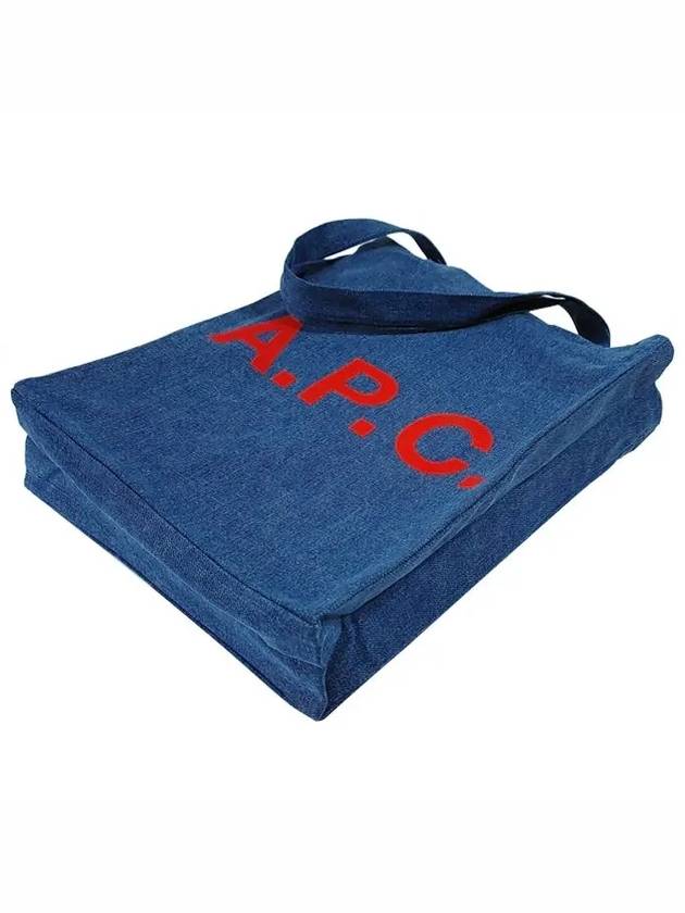 Logo Shoulder Bag Blue - A.P.C. - BALAAN 5