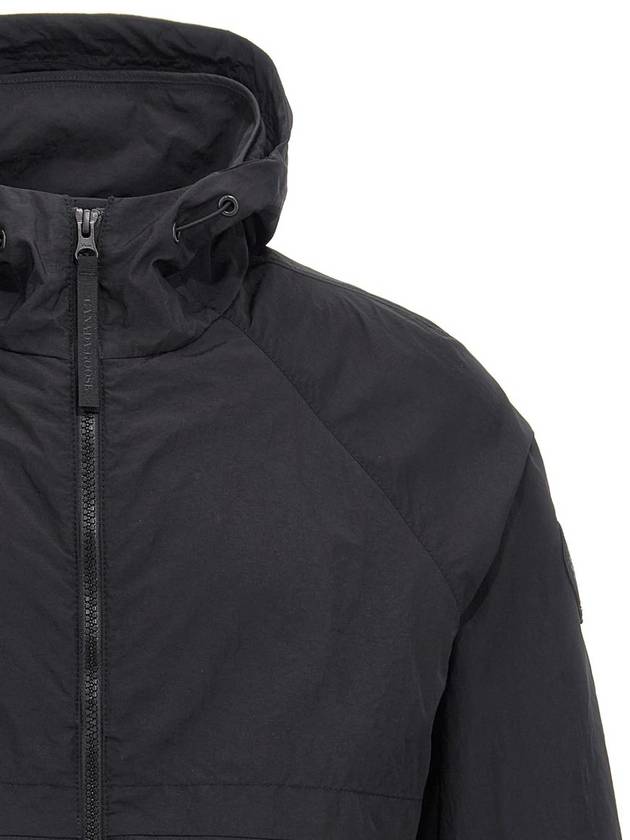 Faber Hooded Jacket Black - CANADA GOOSE - BALAAN 4