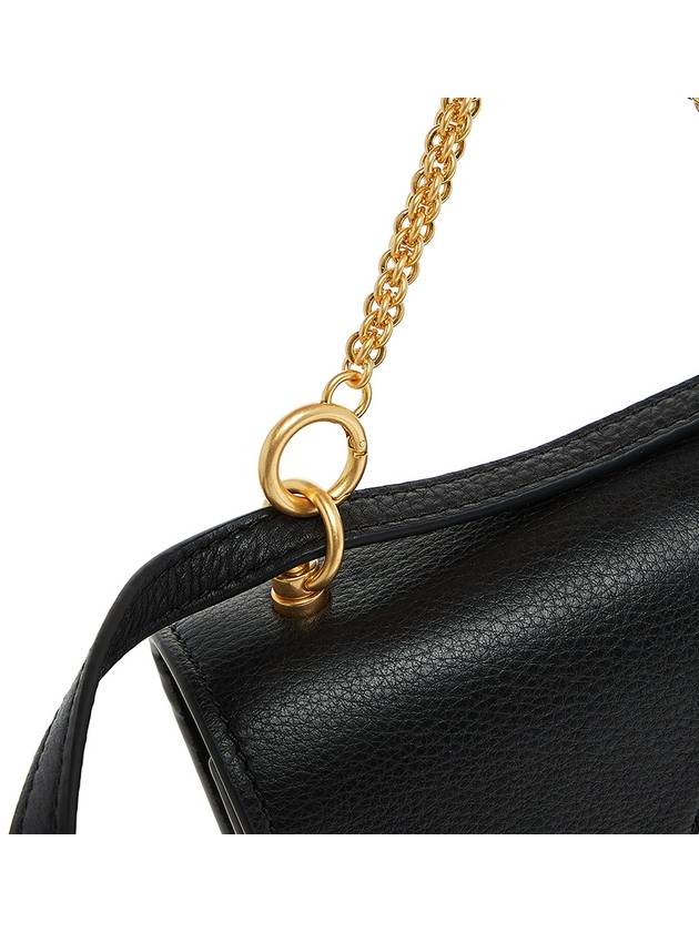 Miller Chain Tote Mini Bag Black - TORY BURCH - BALAAN 10