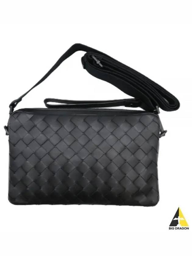 Intrecciato Cross Bag Black - BOTTEGA VENETA - BALAAN 2