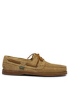 Bath Suede Boat Shoes Beige - PARABOOT - BALAAN 1