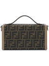 Baguette Soft Cross Bag Brown - FENDI - BALAAN 5