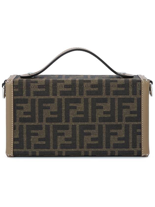 Baguette Soft Cross Bag Brown - FENDI - BALAAN 5