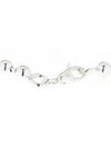 Interlocking G Pendant Bracelet YBA479226001 Silver - GUCCI - BALAAN 5