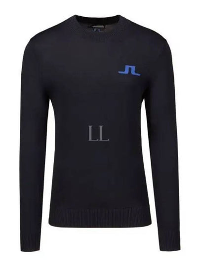 Golf Gus Crew Neck Knit Top JL Navy - J.LINDEBERG - BALAAN 2