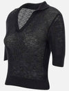 Pablo Knit Top Black - MAX MARA - BALAAN 3