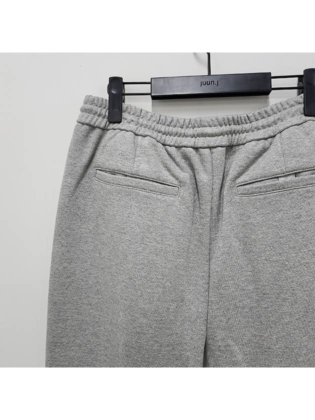 Cut Design Cotton Track Pants Light Grey - JUUN.J - BALAAN 9