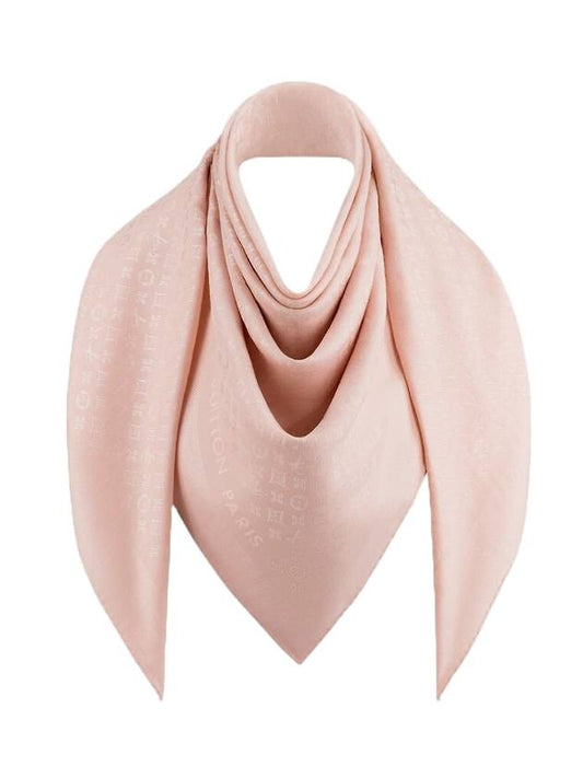 Evermore Monogram Scarf Pink - LOUIS VUITTON - BALAAN 1