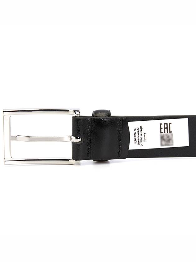 CED-D Leather Belt Black - HUGO BOSS - BALAAN 5