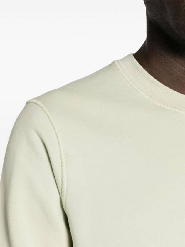 Wappen Patch Garment Dyed Sweatshirt Pistachio - STONE ISLAND - BALAAN 6