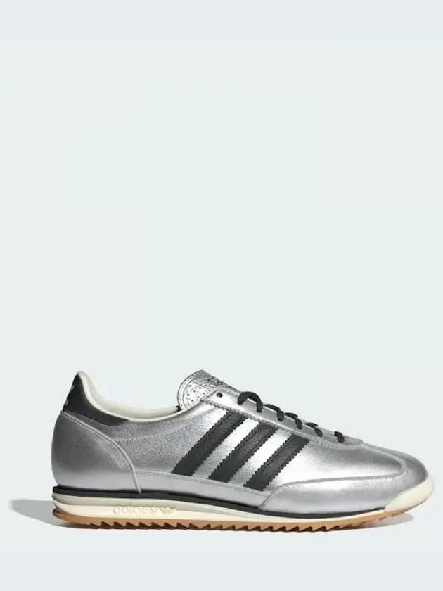 SL 72 Casual Low Top Sneakers Silver Black - ADIDAS - BALAAN 2