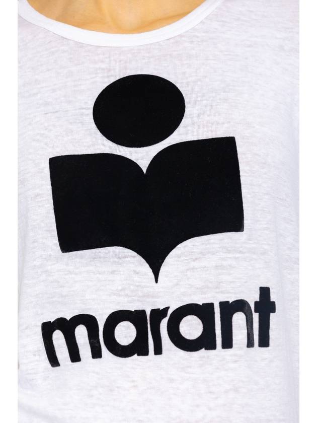 Marant Etoile ‘Koldi’ T-shirt, Women's, White - ISABEL MARANT - BALAAN 5