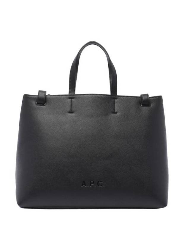 Cabas Market Small Tote Bag Black - A.P.C. - BALAAN 1