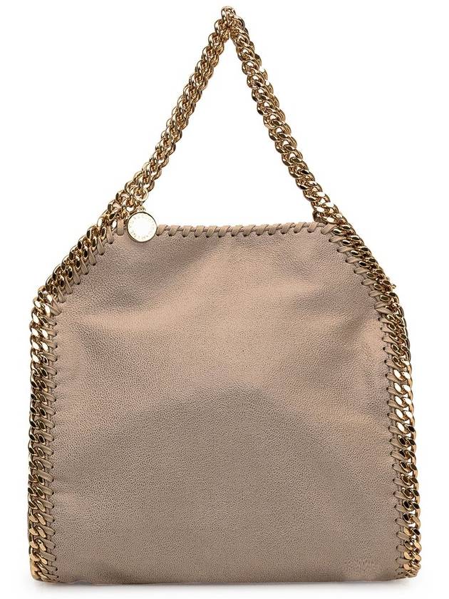 gold Falabella mini tote bag butter cream - STELLA MCCARTNEY - BALAAN 4