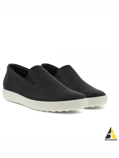 Soft 7 Slip On Black - ECCO - BALAAN 2