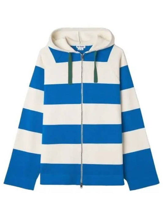 Maglia Unita zip up hood white blue - SUNNEI - BALAAN 1