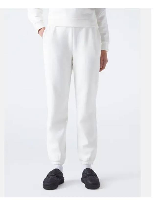 Women s Cotton Modal Brushed Knit Jogger Pants Ivory SP322UKP99 - DESCENTE - BALAAN 1