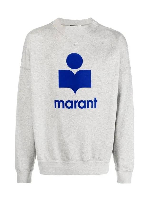 Melvis Big Logo Sweatshirt Grey - ISABEL MARANT - BALAAN 2