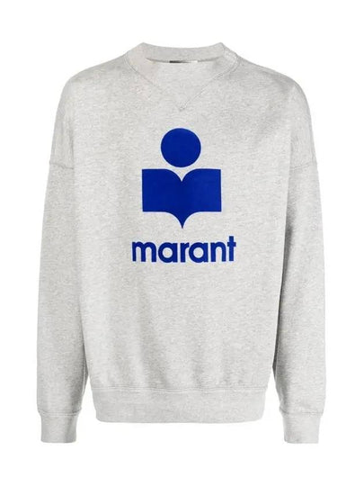 Melvis Big Logo Sweatshirt Grey - ISABEL MARANT - BALAAN 2