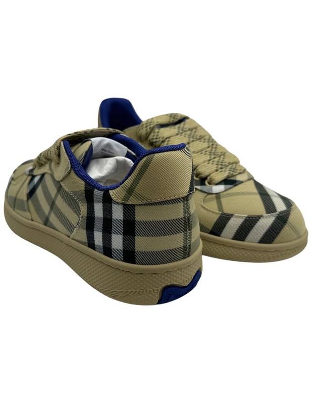 Check Low Top Sneakers Beige - BURBERRY - BALAAN 4