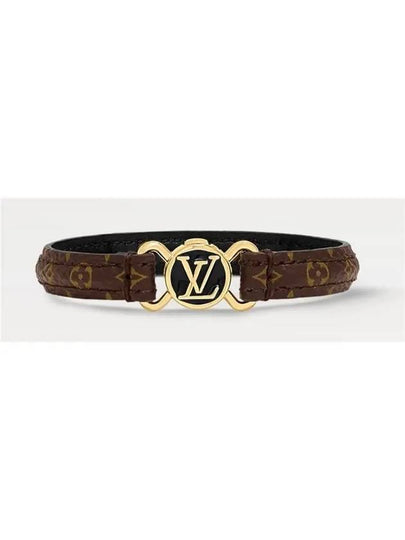 LV Clic It Bracelet Gold Brown - LOUIS VUITTON - BALAAN 2