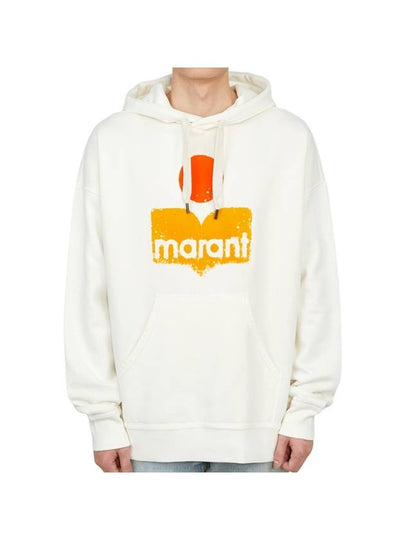 Miley Big Logo Hoodie White - ISABEL MARANT - BALAAN 2