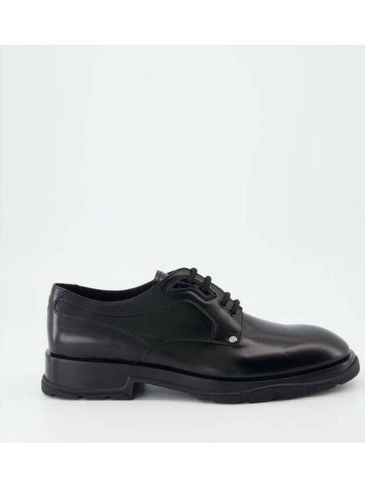 Men's Slim Tread Lace-Up Derby Black - ALEXANDER MCQUEEN - BALAAN 2