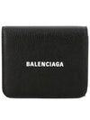 Logo Compact Wallet Black - BALENCIAGA - BALAAN 1