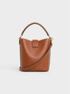 NEW Small Louise Bag Soft Calfskin TAN Bucket 119173FX9 04LU - CELINE - BALAAN 3