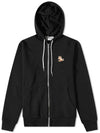 Chillax Fox Patch Classic Hoodie Black - MAISON KITSUNE - BALAAN 2