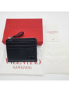 V Logo Card Wallet Black - VALENTINO - BALAAN 8