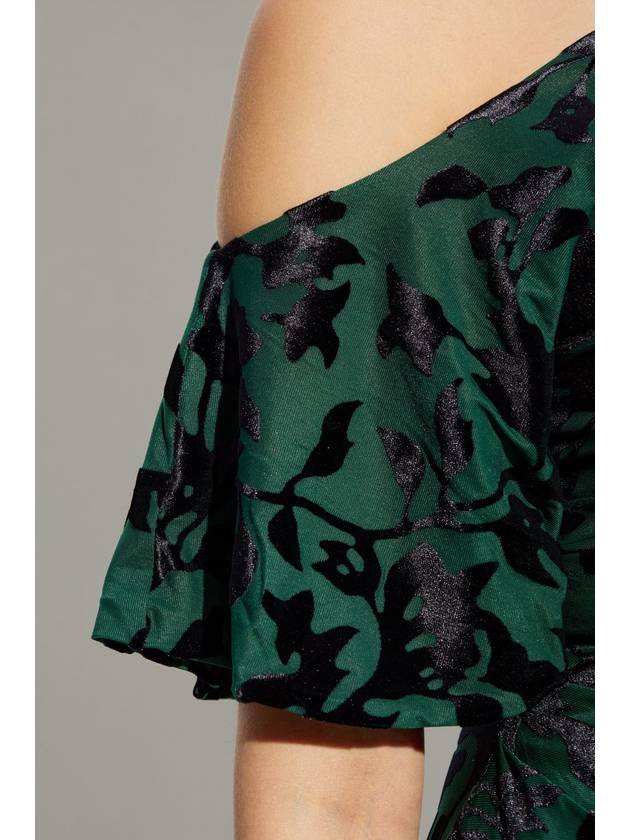 Diane Von Furstenberg Dress Eleora, Women's, Green - DIANE VON FURSTENBERG - BALAAN 5