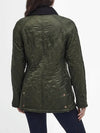 Beadnell Polar Quilt Jacket Olive - BARBOUR - BALAAN 4