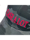 Logo camo ball cap black - CASEALOT - BALAAN 6