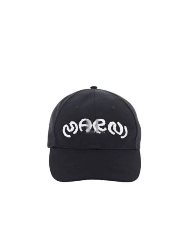 Graffiti Logo Ball Cap Black - MARNI - BALAAN 2