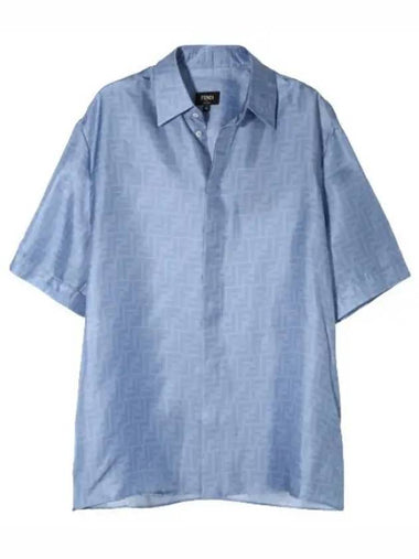 silk short sleeve shirt - FENDI - BALAAN 1