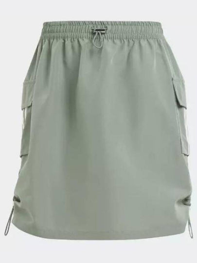 3 Stripe Short Cargo H Line Skirt Trace Green - ADIDAS - BALAAN 2