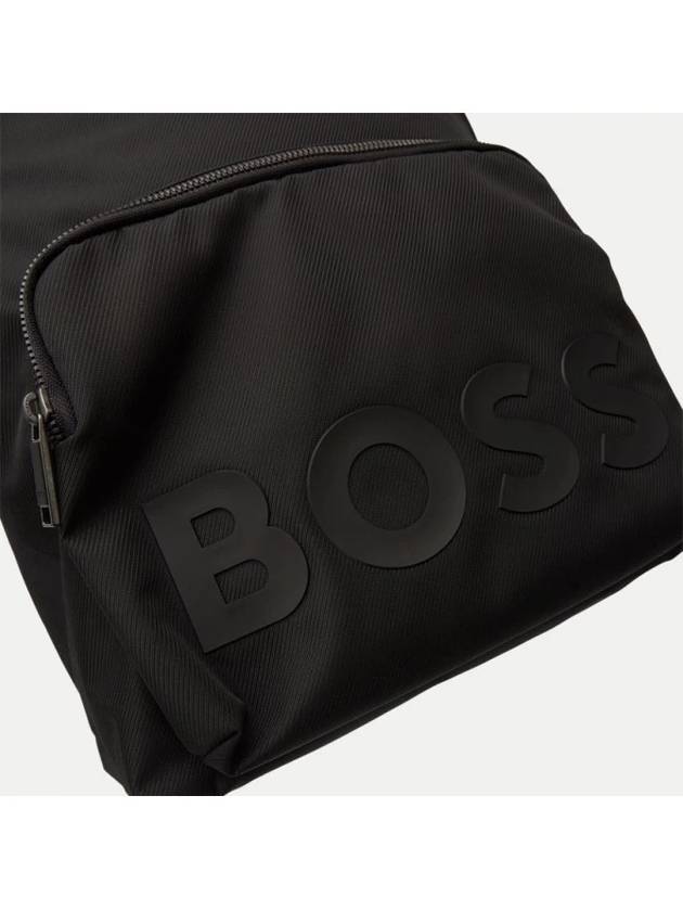 Logo Detail Backpack Black - HUGO BOSS - BALAAN 5