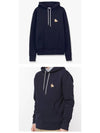 Chillax Fox Patch Classic Hoodie Navy - MAISON KITSUNE - BALAAN 5