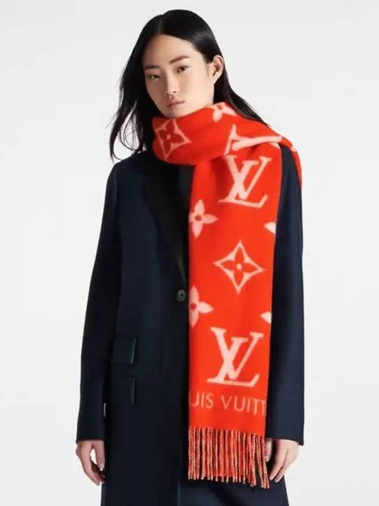 Reykjavik Scarf Poppy M78906 - LOUIS VUITTON - BALAAN 2