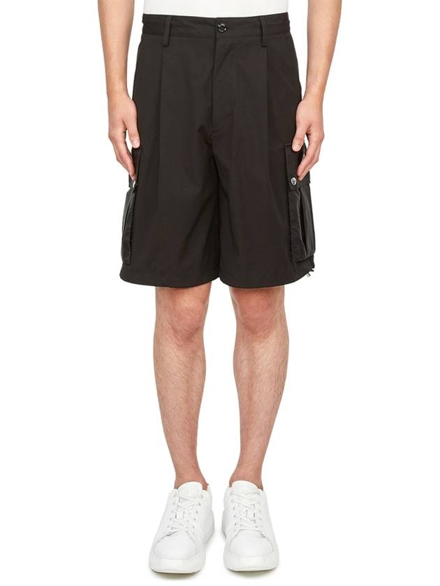 Cargo Shorts Black - MONCLER - BALAAN 2