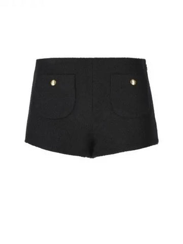 Wool blend tweed shorts 270838 - CELINE - BALAAN 1