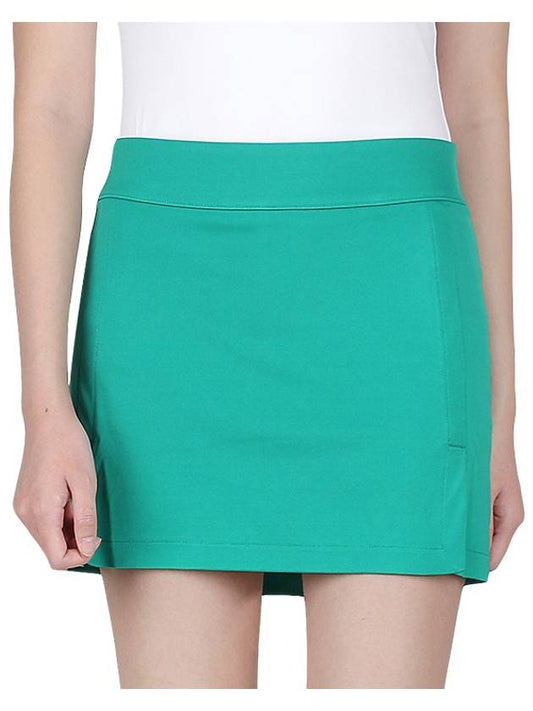 Women's Amelie H Line Skirt Green - J.LINDEBERG - BALAAN 2