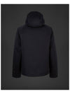 Layered Zip Up Hoodie Black - CP COMPANY - BALAAN 9