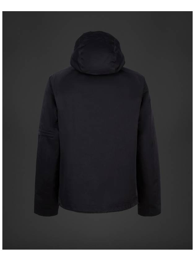 Layered Zip Up Hoodie Black - CP COMPANY - BALAAN 9